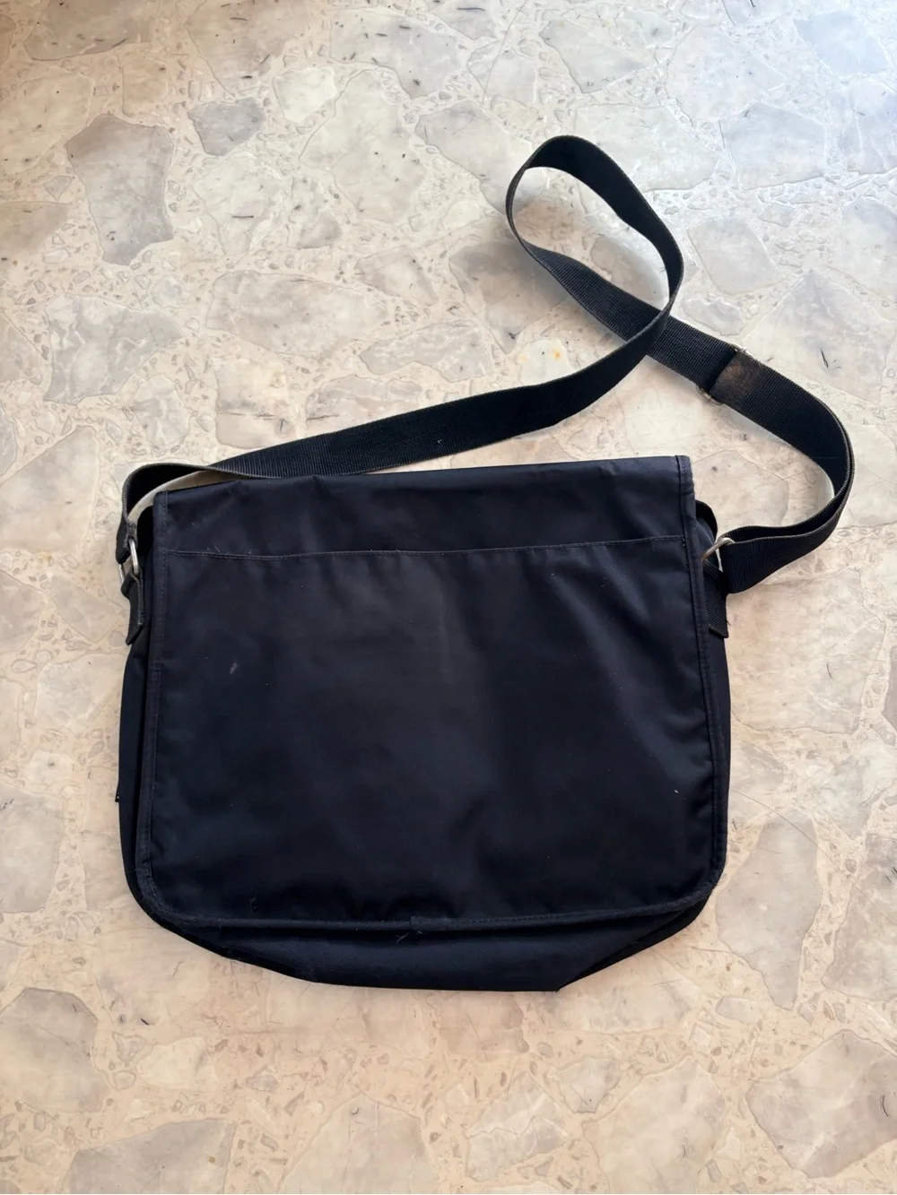 Vintage 90s Ralph Lauren Polo Sport American Flag Messenger Bag